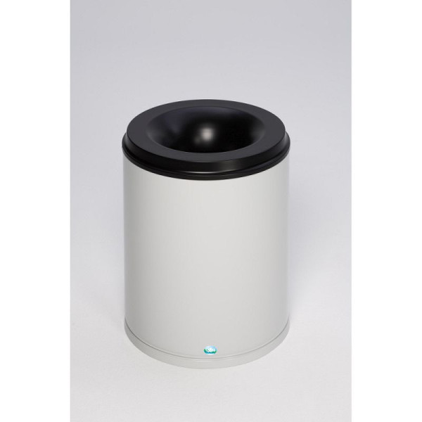 STEIN HGS Papierkorb feuersicher, Lichtgrau (RAL 7035), 80 l, 82080.0032