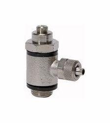 Riegler Drosselrückschlagventil, Zuluftdrosselung ( V ), Anschluss Schnellverschraubung, 106886