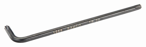 Bahco Winkelschraubendreher, TR-25, brüniert, Ø 5,0 mm, 20x100 mm, 1986TORX-T25