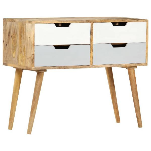 vidaXL Sideboard 85 x 40 x 71 cm Massivholz Mango, 286241