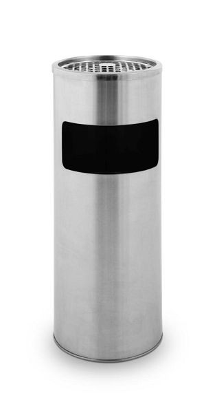 Deskin Kombi-Ascher Smoker Stand, Edelstahl, mattiert, H 610 x Durchmesser 250 mm, 279132