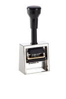 Produktbild von REINER Datumstempel D53, mit ungravierter Messing-Textplatte 50x30mm, 4mm Block, Datum in Zahlen, volles Jahr, 80000-250 REINER Datumstempel D53, mit ungravierter Messing-Textplatte 50x30mm, 4mm Block, Datum in Zahlen, volles Jahr, 80000-250