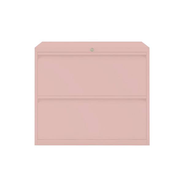Bisley Essentials Schubladenschrank, Höhe 693-717 mm, 620 pastellpink, YESF0807620
