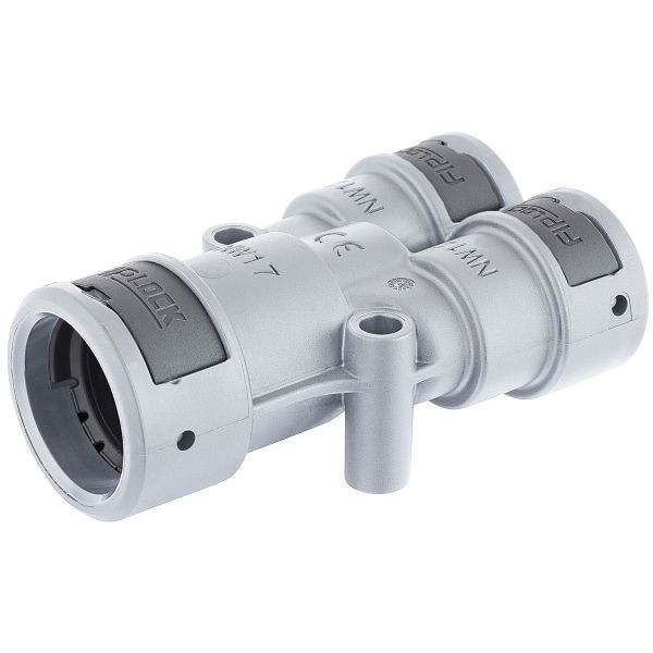 LAPP Schlauchverschraubung FIPLOCK ONE-Y 10-07-07, grau, VE: 10 Stück, 61804984