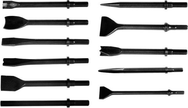 SAM Sechskantmeißel 11 mm, Flachmeißel, 175x50x12 mm, RARD50S