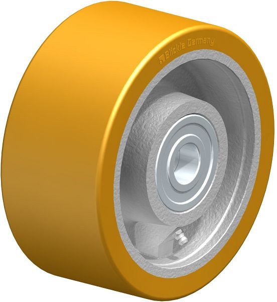 Blickle GTH 177/25K Rad aus Blickle Extrathane®, Hellbraun, 266593