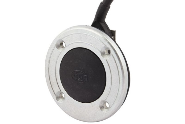 HELLA Schalter - Druckbetätigung - 24V - Sicherheitsschalter/Wechselschalter - manuell (Fußbetätigung) - Kabel: 500mm - Farbe: schwarz, 6EJ 996 067-631