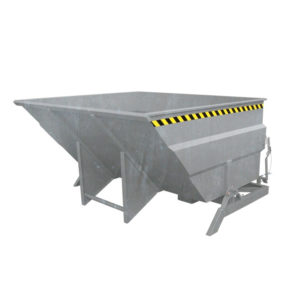 Eichinger Industrie Kippbehälter extragroß und massiv, 2500 kg, 5000 Liter, feuerverzinkt, 20242200002000