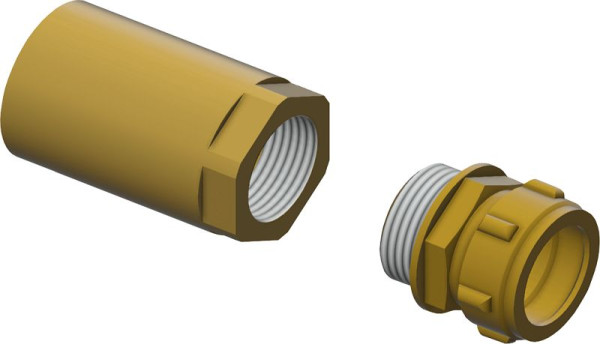 KWC Anschlussset, Campus, für Hock-WC, Verbinder und Adapter für Druckspüler, 2030027502