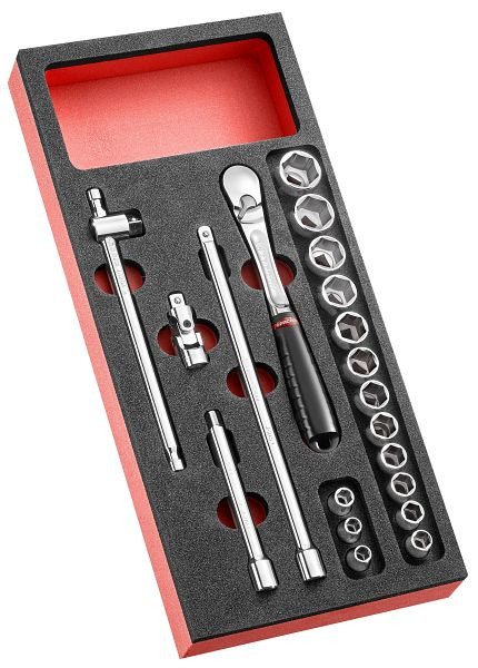 Facom Modul Steckschlüssel 3/8" JL.161 20teilig, MODM.JL161-36