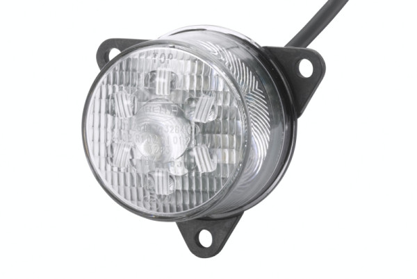 HELLA Blinkleuchte, LED, 12V, Anbau/geschraubt, glasklar, 500mm, offene Kabelenden, vorne, 3 LEDs, mit Blinkleuchtenausfallkontrolle, 2BA 011 172-011