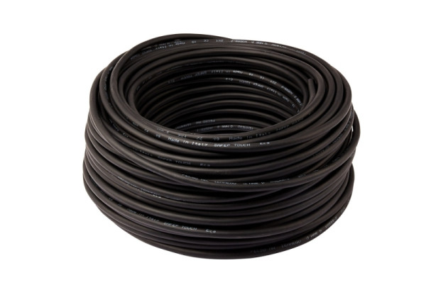 HELLA Leitungssatz, 2-adrig, Kabelfarbe: schwarz, 1.0mm², Länge: 50m, 8KL 713 740-032