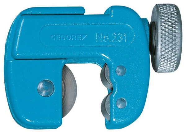GEDORE Kleinst-Rohrabschneider Mini-Quick, blau lackiert, 4504560