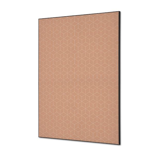 Showdown Displays Spannstoff Wanddekoration SET A1 Hexagon Beige, TFR22WA1-SET-I12