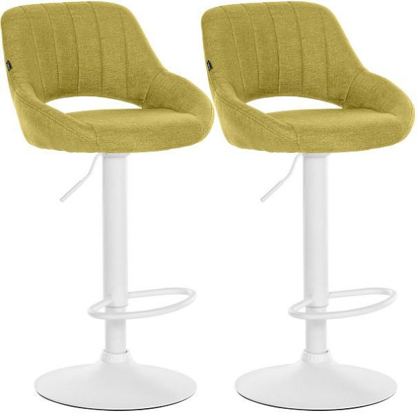 CLP Barhocker Milet Stoff W, grün, VE: 2 Stück, 324427