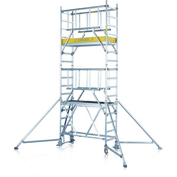 ZARGES Compactmaster S-PLUS 1T - Klappgerüst Arbeitshöhe 9,60 m, 53171