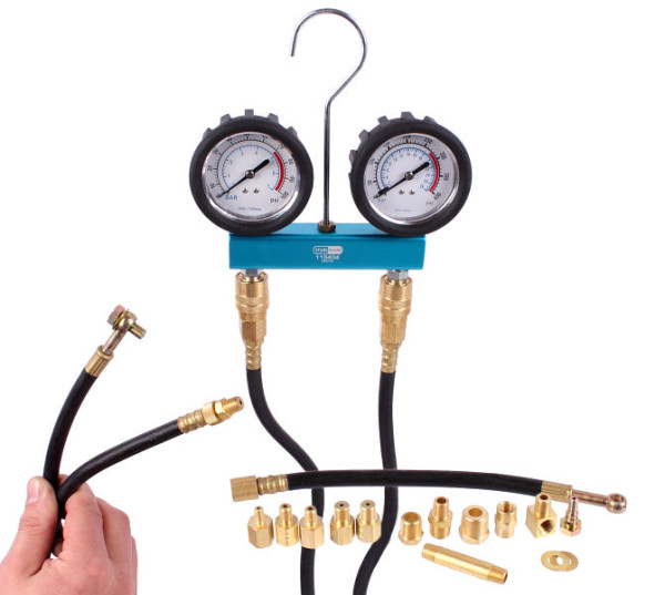 Stahlmaxx Prüfgerät zum Öldruck messen für Motor und Getriebe, XXL-115404