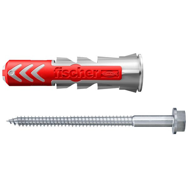 Fischer DuoPower 10 x 50 S LD mit Sicherheitsschraube, VE: 25 Stück, 535461