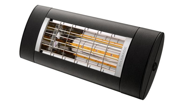 Solamagic S1+ Premium-Infrarotstrahler, 1.4 kW, nano-anthrazit, IP 44, 9300169