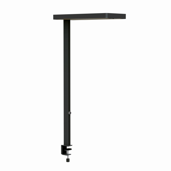 MAUL LED-Schreibtischlampe mit Tischklemme MAULjaval, dimmbar, schwarz, 8258390