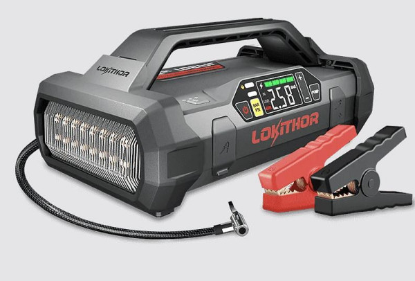 Lokithor Batteriestarthilfe-Gerät Modell JA301 3S Lipo, 74 Wh, JA301
