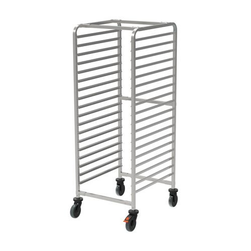 Rieber GN-Regalwagen 2/1 zerlegbar - Abweiserrollen, Höhe 1641 mm, 88040801
