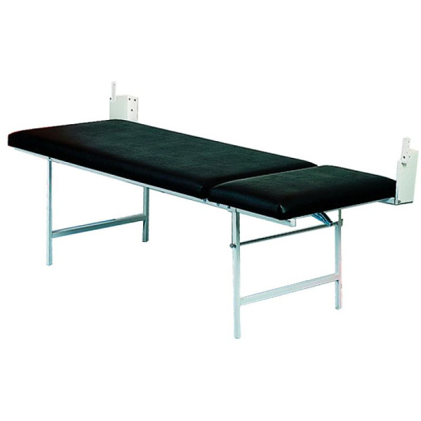 Stein HGS Untersuchungsliege, klappbar mit Wandhalterung, dreiteilig mit verstellbarem Kopf- und Fußteil, 29035