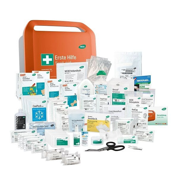 WERO Erste-Hilfe-Koffer Smart Case groß DIN 13157 für Schwimmbad / Spa, 206565