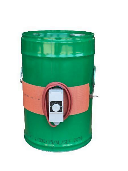 Kuhlmann Electro Heat Silikone-Fassheizungen für 25-30L Stahlfässer Analoger Regler 0-120ºC 230V 300W, 11-9864