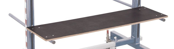 VARIOfit Sperrholz Einlegeboden für Tragarmwagen, 2.500 x 375 mm, zsw-376.102