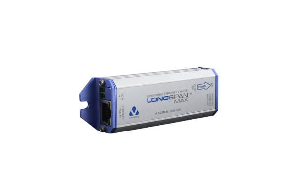 Veracity LONGSPAN MAX BASE Unit, Ethernet Extender, PoE, 100 Base-T, 820m, VLS-LSM-B