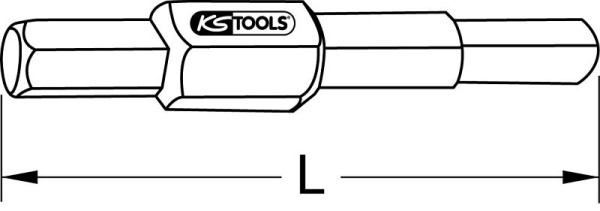 KS Tools Stufenschlüssel 4-stufig, 100mm, 130.6005