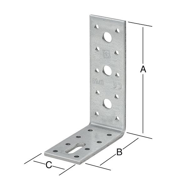 Vormann Winkelverbinder 120 x 90 x 40 sendzimir verzinkt VE: 50 Stück  070917000 günstig versandkostenfrei online kaufen: große Auswahl günstige  Preise