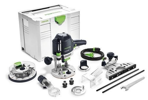 Festool Oberfräse OF 1400 EBQ-Plus + Box-OF-S 8/10x HW, 574398