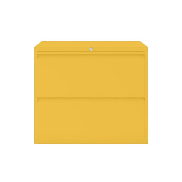 Bisley Essentials Schubladenschrank, Höhe 693-717 mm, 642 sunflower, YESF0807642