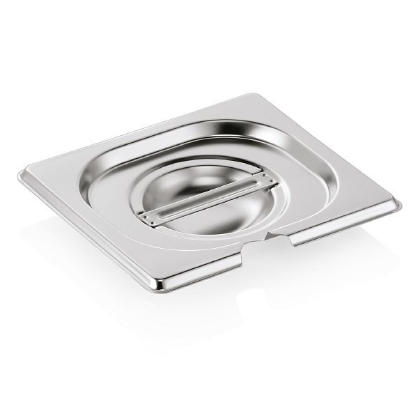 WAS GN 70 GN Deckel 1/6, mit Löffelaussparung, 7016002, 4044925026185