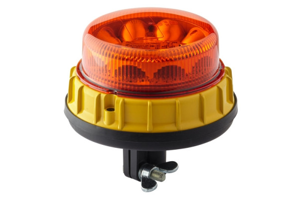 HELLA LED-Blitz-Kennleuchte - K-LED Mining - 12/24V - gelb - Anbau/Rohrstutzen, 2XD 011 557-041