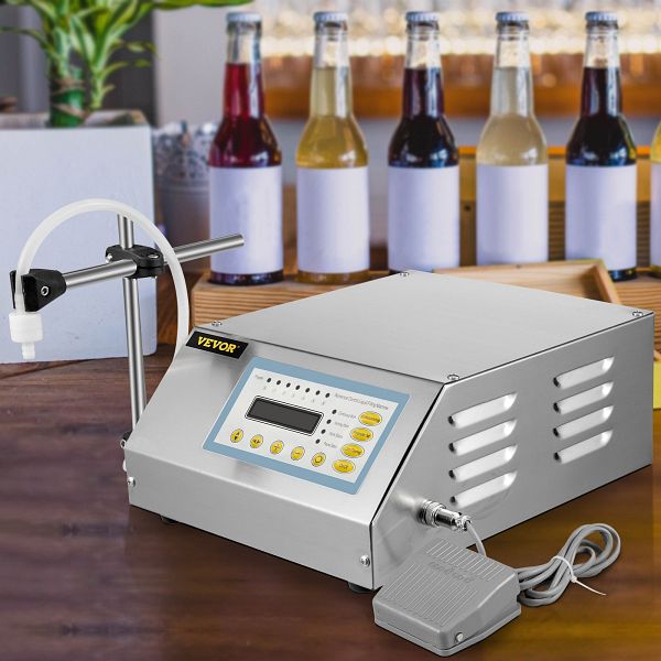 VEVOR GFK-160 Füllmaschine Flüssigkeit 2ML-3500ML 30W Liquid Filling ...