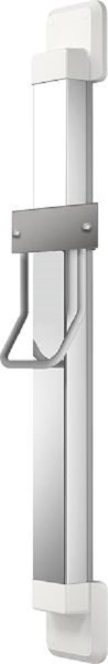 KWC Höhenverstellung, F5, für Haartrockner, 250x1200x140 mm, Silber/Weiß, 2030052329