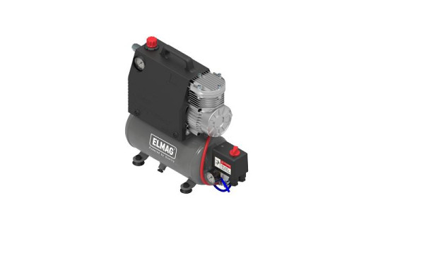ELMAG Spezialkompressor ÖLFREI SILVERSTONE 2, 12 V 5 Liter Kessel, 21208