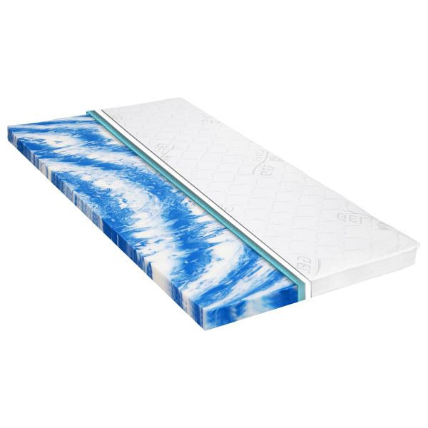 vidaXL Matratzenauflage 80 x 200 cm Gelschaum 7 cm, 282782