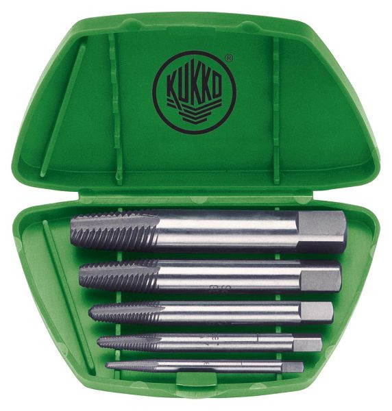KUKKO Schraubenausdreher-Satz "Super Traction, Gewindedurchmesser der Schraube: 4-20 mm, 49-T-A