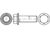 Produktbild von ART 88913 Sechskantschrauben Klasse 100 galvanisch verzinkt getempert, mit Sperr-Ripp, M 8 x 30 VE=S (200 Stück) ART 88913 Sechskantschrauben Klasse 100 galvanisch verzinkt getempert, mit Sperr-Ripp, M 8 x 30 VE=S (200 Stück)