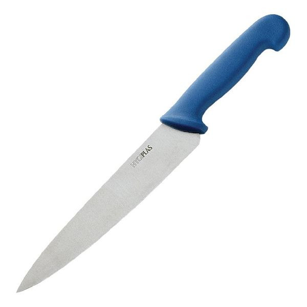 Hygiplas Kochmesser 21cm blau, Edelstahlklinge, Nylon-Griff, C851