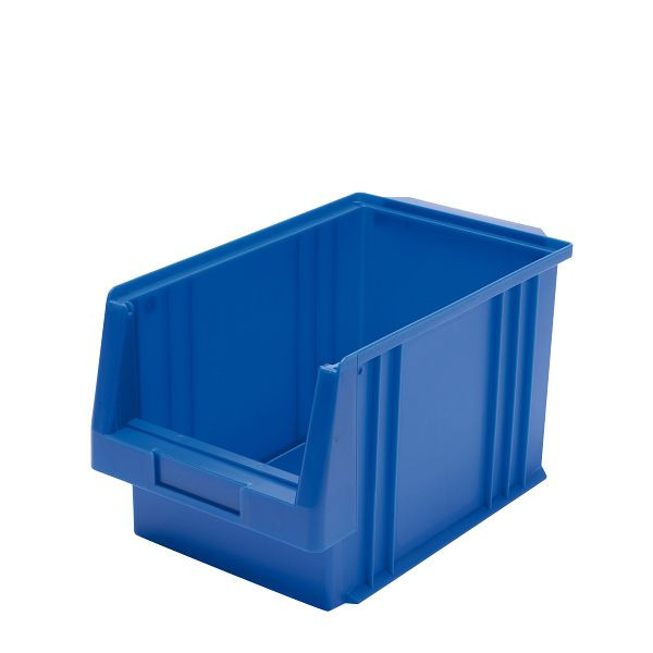 LA-KA-PE Sichtlagerkasten PLK 2a, blau, aus PP, Außenmaße: 330/297 x 213 x 200 mm (lxhxb), VE: 10 Stück, 01450 02 12