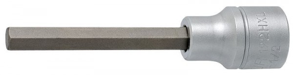Unior Schraubendreher-Einsatz 1/2" für Innen-Sechskantschrauben, lang, 12x100/64 mm, 603455