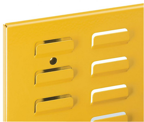 Kappes RasterPlan Schlitzplatte RAL 1006, B 500 x H 450 mm, Breitformat, 4202.00.0506