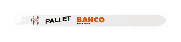 Bahco Palettensägeblatt, Sandflex®, Bimetall, 0,9 mm, 228 mm, 10/14 Zähne pro Zoll, 100er Pack, 3940-228-10/14-PR09-100P