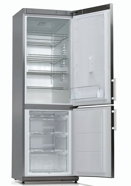 KBS Kühl-/Gefrierkombination KGK 324 silber, 9190028, 4059395052398
