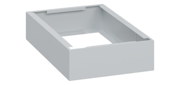 C+P 100 mm hohem Sockel, Sockelfarbe RAL 7035 Lichtgrau, Maße 100 x 300 x 500 mm, 08800-7000305 S10000